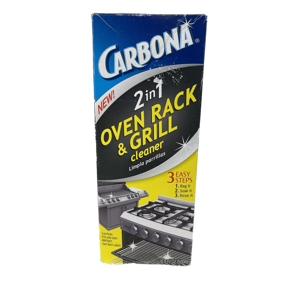 NEW Carbona Pro Care 2-in-1 Oven Rack and BBQ Grill Cleaner Kit -16.8oz. NOS - Picture 1 of 6